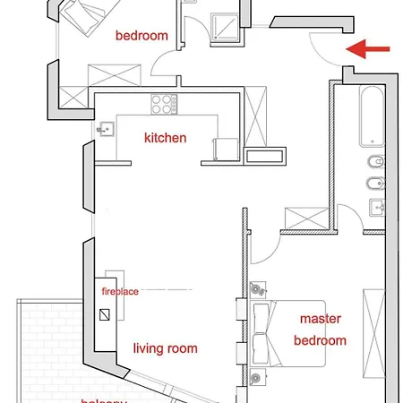 Pra D'sura 221 By Interhome Apartament